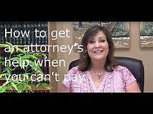 Video thumbnail for How to find an attorney to help for free.