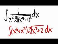 Video thumbnail for How to solve hard integrals using just u-substitution