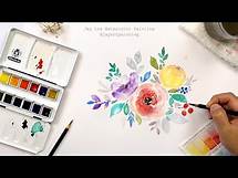 Video thumbnail for Printable Floral Clip Art for Free | Flower Painting