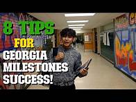 Video thumbnail for Georgia Milestones Test Prep - Eight Tips