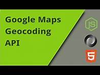 Video thumbnail for Reverse Geocoding with the Google Maps API