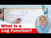 Video thumbnail for What are Logarithms and Log Functions in Math?