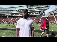 Video thumbnail for Cincinnati WR Tony Johnson discusses the Bearcats spring ball prior to the 2025 season