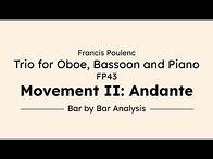 Video thumbnail for Poulenc's Trio for Oboe, Bassoon and Piano - Analysis Video (Eduqas Music A Level)