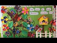 Video thumbnail for SPRING Bulletin Board , Ideas For Preschool/Classroom Decoration Ideas