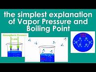 Video thumbnail for Simplest Way To Understand Boiling Point & Vapor Pressure