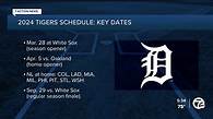Video thumbnail for Detroit Tigers 2024 schedule released