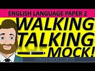 Video thumbnail for English Language Paper 2 Complete Walk-through: Practise Paper GCSE Walking Talking Mock Revision