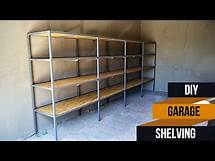 Video thumbnail for Heavy Duty Garage Shelving Build: Combining Angle Iron and Particle Board