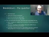 Video thumbnail for 9093 AS Level English Paper 1 Question 1a