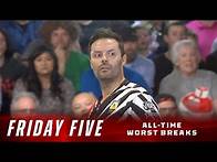 Video thumbnail for Friday Five - The Five Worst Breaks in PBA Televised Bowling History