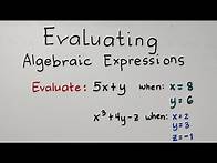 Video thumbnail for How to Evaluate Algebraic Expressions? Grade 7 Math - Second Quarter