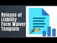 Video thumbnail for Release of Liability Form Waiver Template - How To Fill Release of Liability Form Waiver