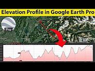 Video thumbnail for Create cross section in Google Earth Pro