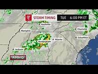 Video thumbnail for Tornado Outbreak, Severe Storms, Flooding Rainfall in the South
