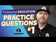 Video thumbnail for Professional Education Test Practice Set #1 | FTCE | Praxis | TExES Certification