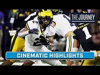 Video thumbnail for Cinematic Highlights: 2023 Big Ten Football Championship Game | The Journey