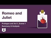 Video thumbnail for Romeo and Juliet by William Shakespeare | Prologue and Act 1, Scene 1 Summary & Analysis