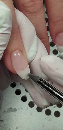 Video thumbnail for Almond Shape Gel French Nails Tutorial