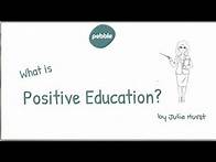 Video thumbnail for What is positive education?