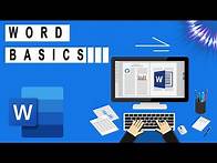 Video thumbnail for Word Basics Tutorial for Beginners 2023