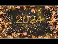 Video thumbnail for Happy New Year 2024 Background