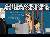Video thumbnail for CLASSICAL VS OPERANT CONDITIONING