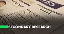 Video thumbnail for 12 Pros and Cons of Secondary Research