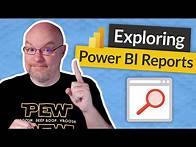 Video thumbnail for Using Power BI reports from an end user perspective (2021)