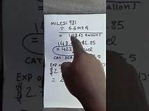 Video thumbnail for How to calculate fuel cost