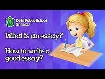 Video thumbnail for What is an essay & how to write a good essay? // English // Essay writing for kids