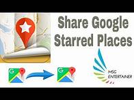 Video thumbnail for How to Share Google Starred Places in Google Maps From one Account to Another Google Account.