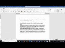 Video thumbnail for Formula to Generate Random Texts and Paragraphs in Word