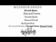 Video thumbnail for How to Use Our Discord Font Generator (𝖈𝖔𝖕𝖞 𝒶𝓃𝒹 𝕡𝕒𝕤𝕥𝕖)