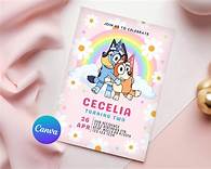 Video thumbnail for Editable Bluey Birthday Invitation, Girls Editable Animated Evite, Birthday Digital Invite, Birthday Girl Party, Bluey Birthday Party Invite - Etsy New Zealand