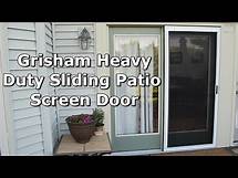 Video thumbnail for Tutorial: How to Install a Grisham Heavy Duty Sliding Patio Screen Door