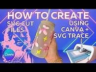 Video thumbnail for How to Create SVG Cut Files with Canva & SVG Trace | Beginner-Friendly Tutorial for Cricut Crafters