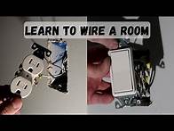 Video thumbnail for How to wire a light switch and multiple electrical outlets, This will help you understand