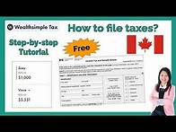 Video thumbnail for [Free] How to file taxes in 2025 (tax year 2024) in Canada? Wealthsimple Tax step-by-step tutorial!