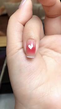 Video thumbnail for Heart Nail Art Design Tutorial