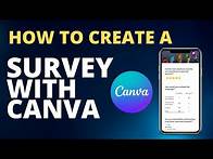 Video thumbnail for How to create a survey with Canva (interactive polls)