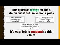 Video thumbnail for Edexcel GCSE English Language (Paper2) Q6 'Evaluate'