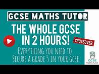 Video thumbnail for Everything You Need To Pass Your GCSE Maths Exam! Higher & Foundation Revision | Edexcel AQA & OCR