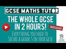 Video thumbnail for Everything You Need To Pass Your GCSE Maths Exam! Higher & Foundation Revision | Edexcel AQA & OCR