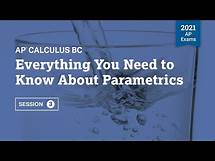 Video thumbnail for 2021 Live Review 3 | AP Calculus BC | Everything You Need to Know About Parametrics