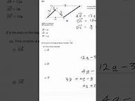 Video thumbnail for Vectors showing vectors are parallel Maths GCSE IGCSE A level