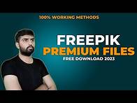 Video thumbnail for How to Get Freepik Premium Files - 100% Free Files