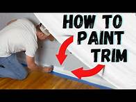 Video thumbnail for How To Paint Trim and Baseboards