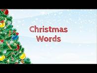 Video thumbnail for Christmas Words