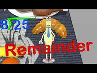 Video thumbnail for Long Division WITH Remainders! - Dividing Numbers Fourth Grade Fractions
